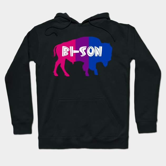 Bi-son Hoodie by The Rag Trade 2021